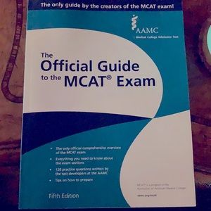 Official guide to MCAT exam fifth edition